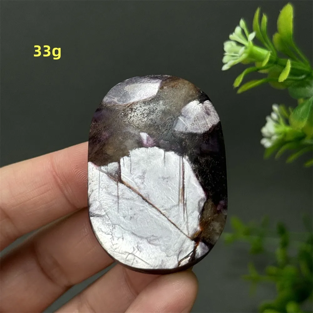 Natural Purple Lepidolite Palm Playing Flash Quartz Healing Meditation Witchcraft Altar Super Energy Home Feng Shui Decoration