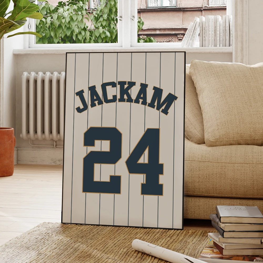 شخصية المتحمسين الرياضة اسم مخصص جدار الفن الطباعة قماش اللوحة المشارك صورة غرفة المعيشة ديكور المنزل #4