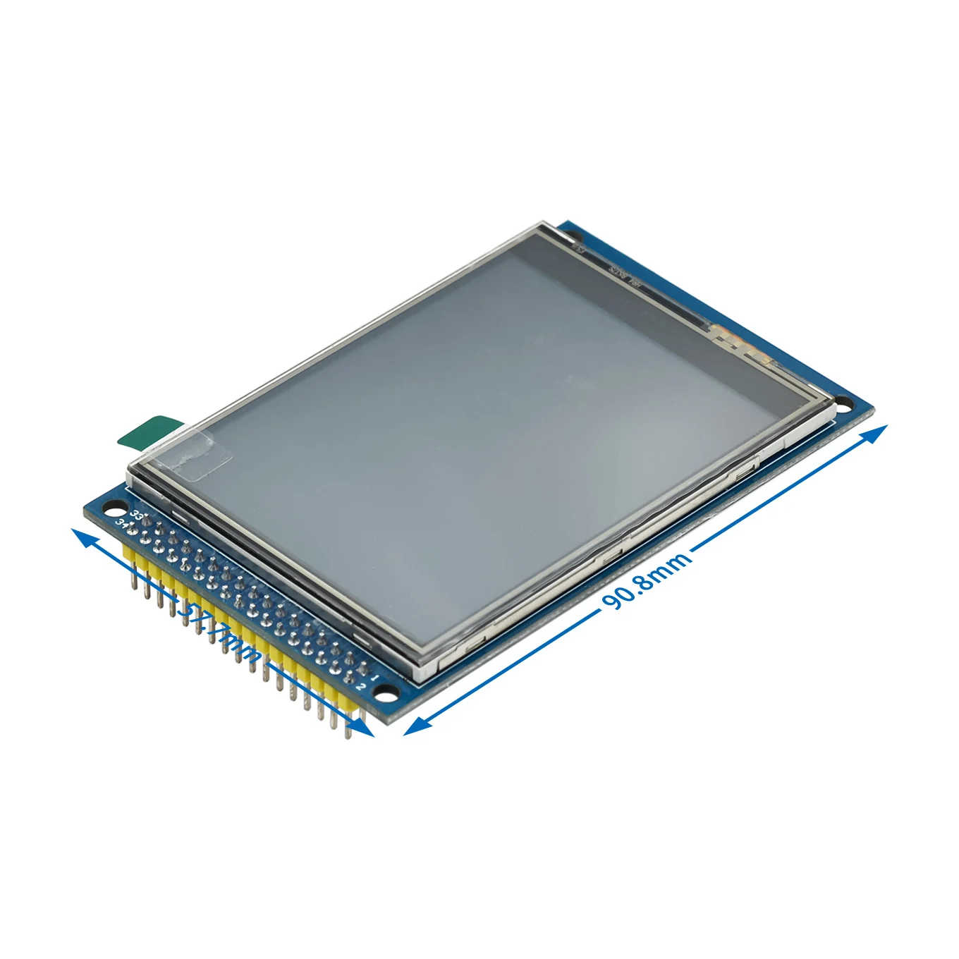 brand new 3.2-inch touch screen TFT LCD color screen module ILI9341 is compatible with the atomic 34P LCD interface