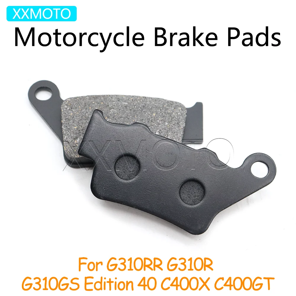 

For BMW G310R G310RR G 310 R RR 310R 310RR 310GS C400X C400GT C 400 X 400X 400CT Motorcycle Rear Brake Pads G310R Accessories