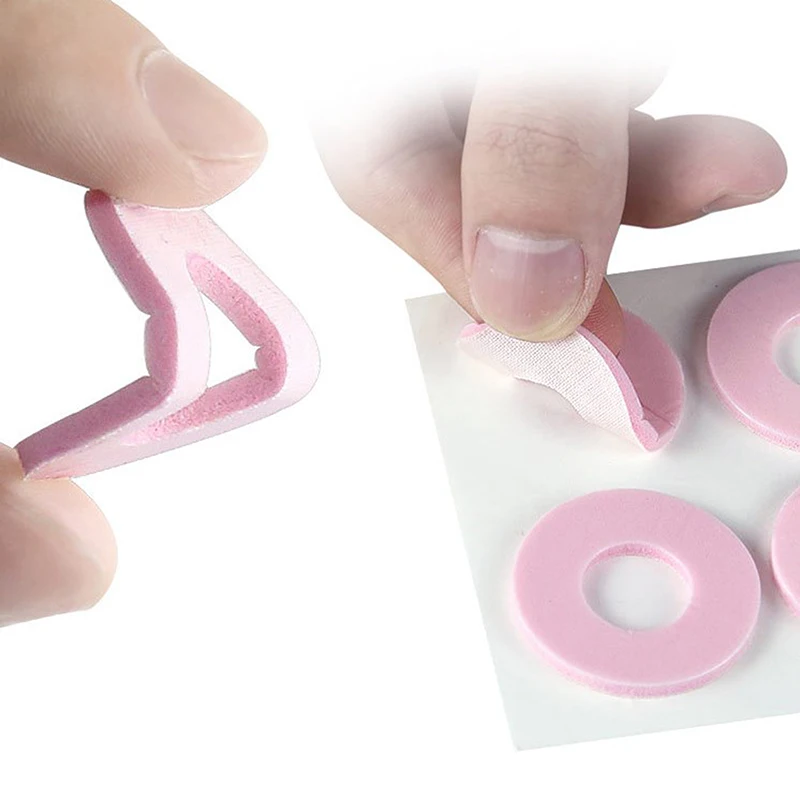 Round Toe Foot Corn Plasters, Calo Almofadas, Toe Protection, Pain Relief Pads, Assistência Médica, 3 Pcs, 6 Pcs, 9Pcs