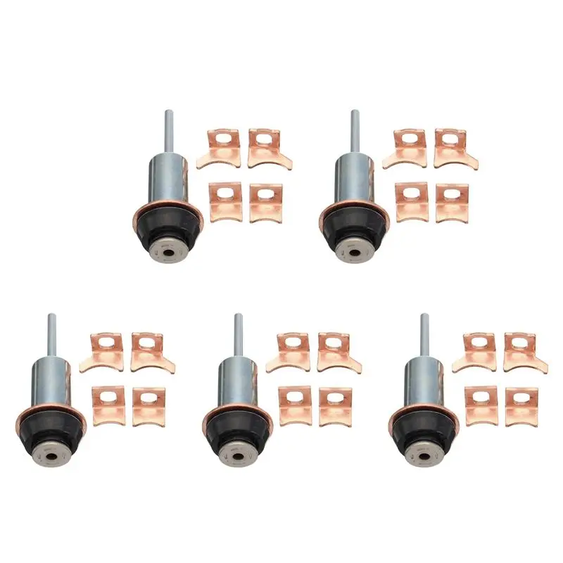 

Firmly 5X Starter Solenoid Repair Rebuild Kit Contact&Plunger For Honda Acura Toyota