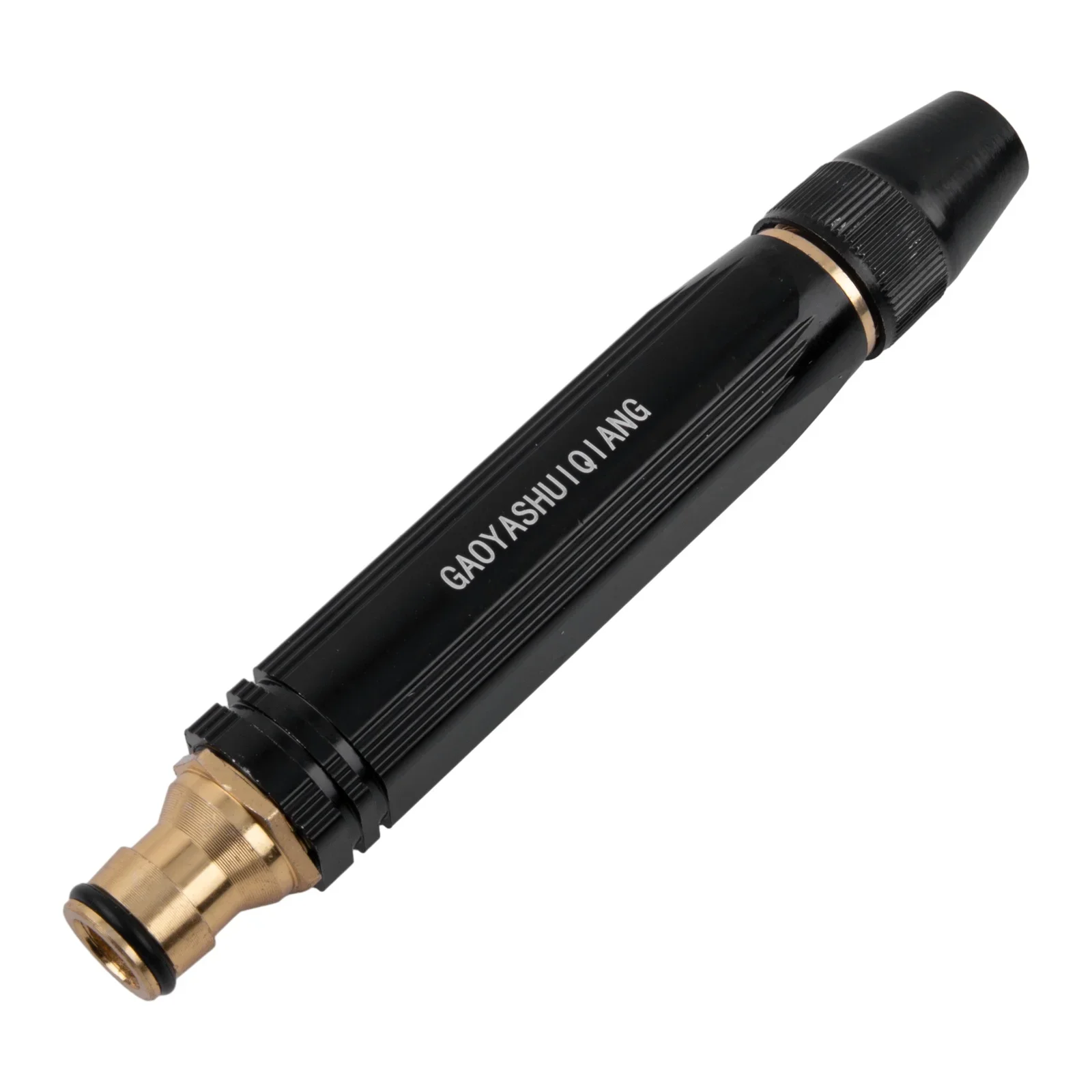High Pressure Car Wash Sprinkler Aluminum Alloy Water Booster Nozzle For Garden Hose Tap Rust Resistant Leak Free Design