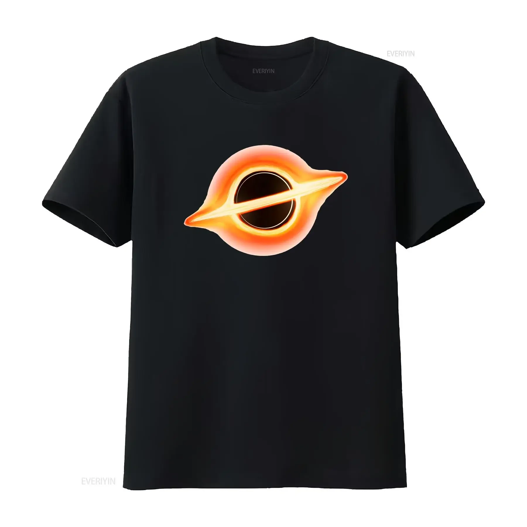 The Cosmic Abyss Black Hole Space T Shirt Galactic Design Celestial Style Outer Fashion Astronomical Universe Lover  vintage