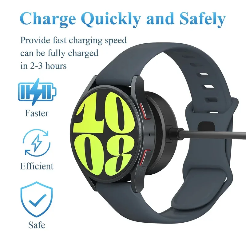 

Charger For Samsung Galaxy Watch 7/6/5/4 40/44mm 3 41/45mm 5pro 45mm Charging Dock For Galaxy Watch 4 6 Classic 42/46mm 43/47mm