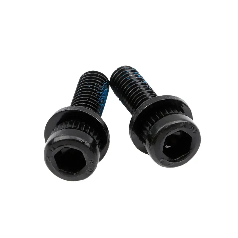 4 Pcs Bicycle Disc Brake Screws Mountain Bike Oil Brake Caliper Fixing Screw M6*18mm Bolts Cycling Fixing Accessories