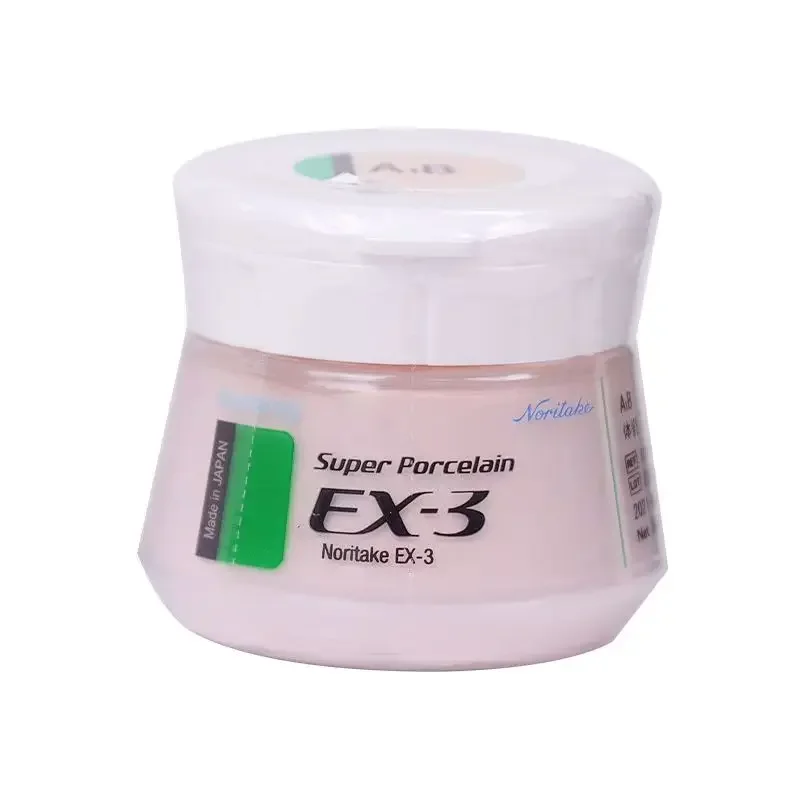 Noritake EX-3 Super Body Porcelain Powder 50g Multi Shades A1B A2B E2 TX PFM Crown Bridge Ceramic Restoration Material