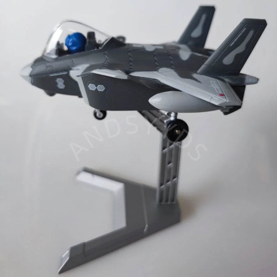 

J-20 Q Version Aircraft Metal Alloy Plane Model Toys For Child Airplane With Landing Gear Enthusiast for Collections and Display