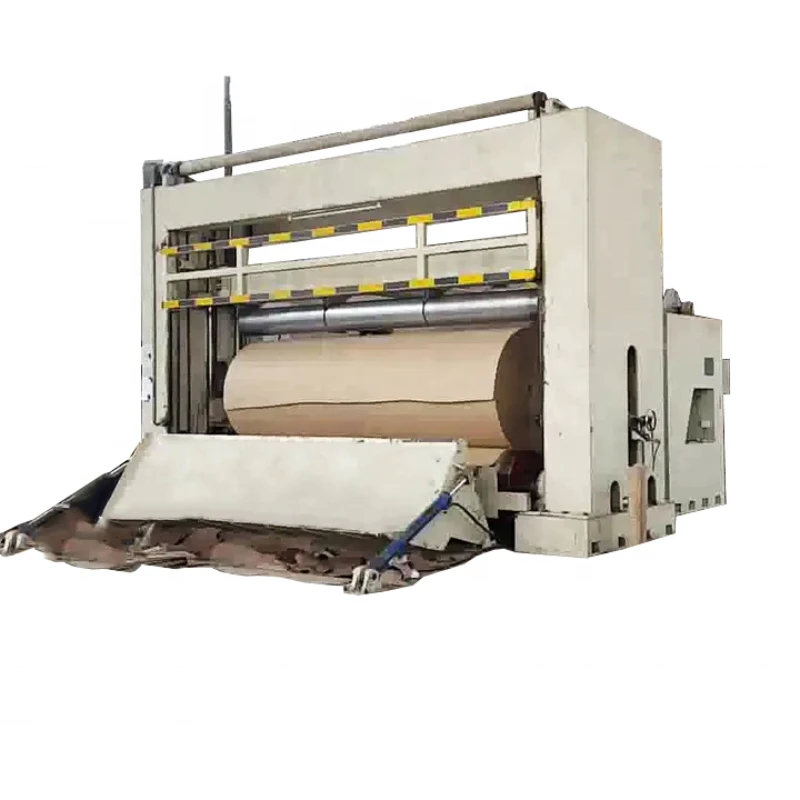 YUGONG Corrugated Cardboard Carton To Kraft Fluting Paper Roll Making Machine Price