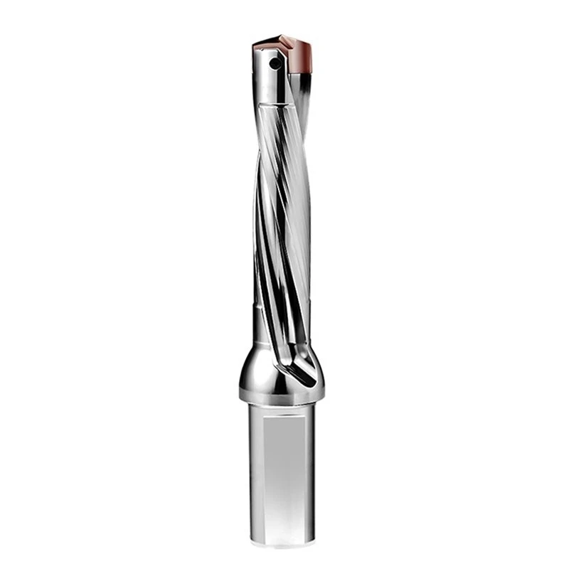 Insert U-Drill High-Efficiency Precision, 3D Deep Hole Machining, Internal Cooling JCD Carbide Drill Bit For HCD-B61B