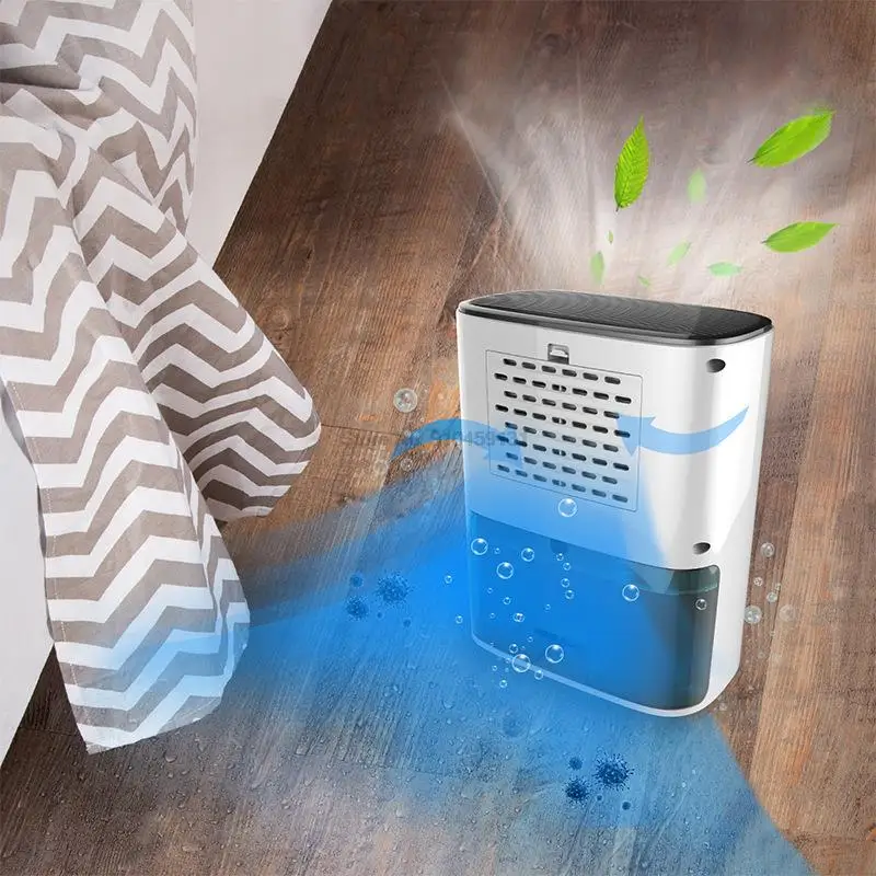 Dehumidifier Cleaning Function Auto-off Timer Against Moisture And Mold Dehumidifier For Bathrooms Basements And Bedrooms