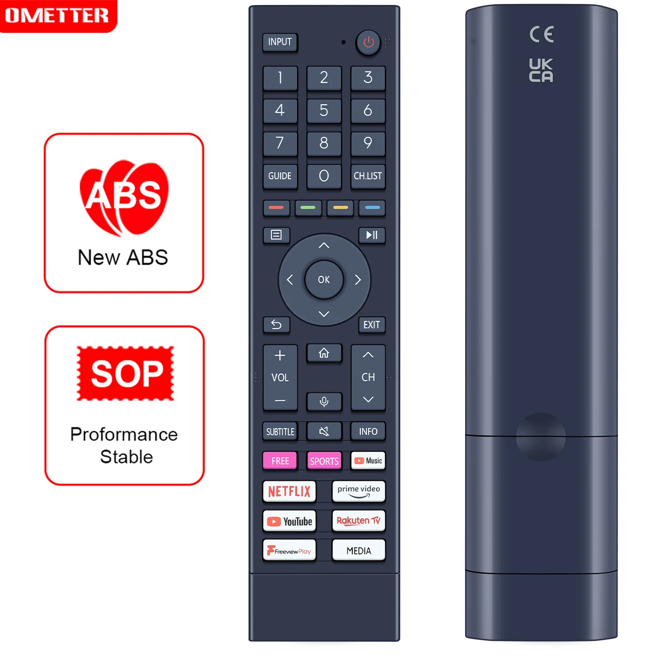 

Original ERF3A80 For HISENSE Voice LCD TV Remote Control 55A6G 43A6G 75A6G 43A6GTUK, 50E76GQTUK Smart TVs