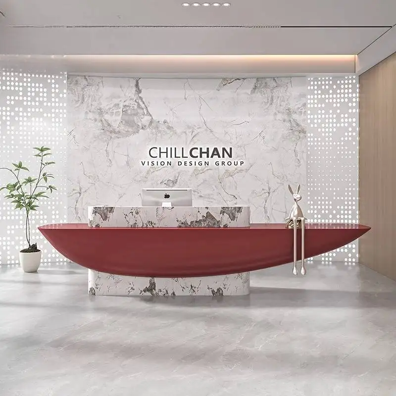 

Checkout Page Reception Desks Clothing Shop Yoga Studio Reception Desks Medical Beauty Hotel Company Empfangs Theke Furniture
