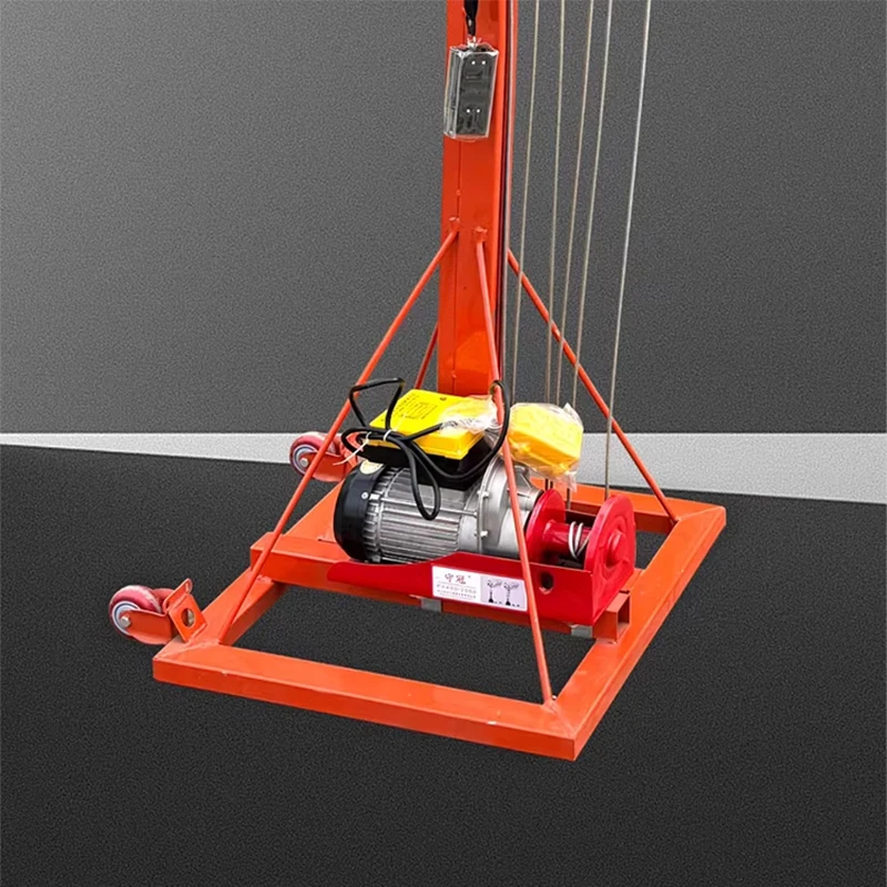 Roller Shutter Lift, Canopy Installation, Ventilation Duct Installation, Hoist, 220V Small Lifting Platform, 230KG L(Customized)