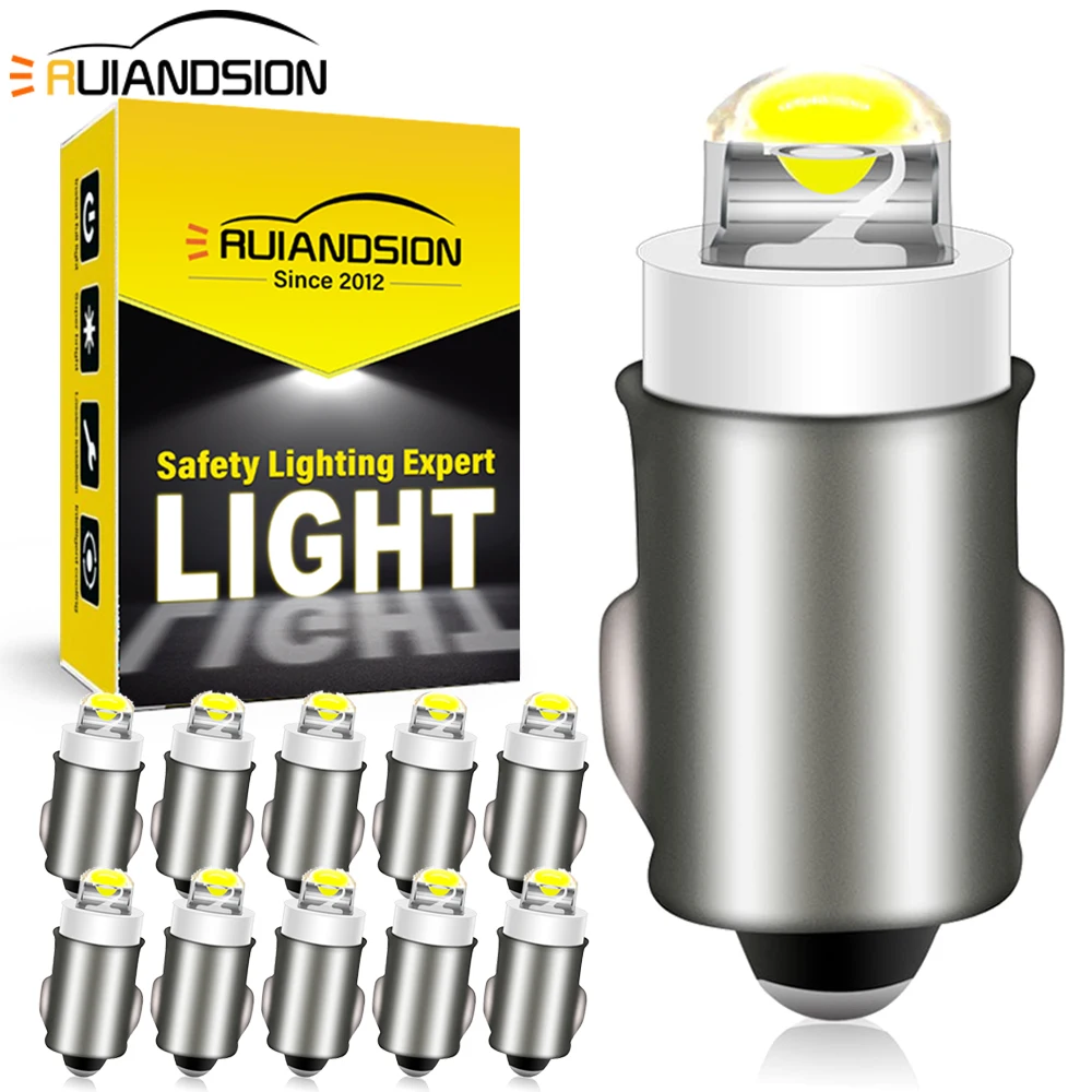 Image of BA7S LED 12V COB Armaturenbrett-Anzeigelampe 7 Farben Auto-Instrumententafel-Warnleuchte Universelle Auto-LED-Lampe