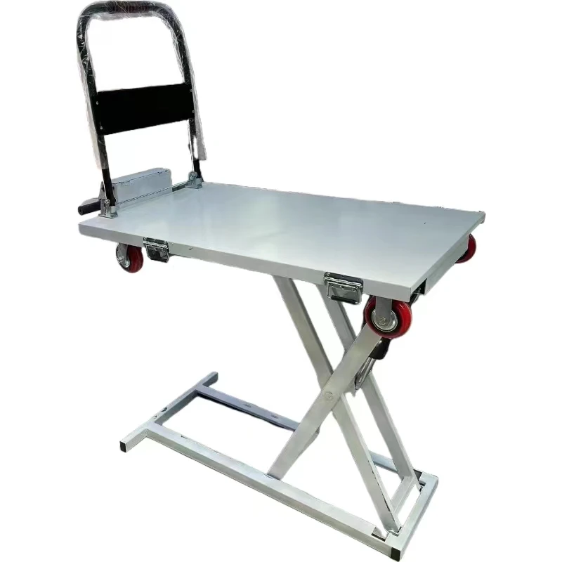 

Portable Transportation Cargo Hoist Vehicle Electric 88cm Lifting Platform Trolly for Pickup Truck and Van
