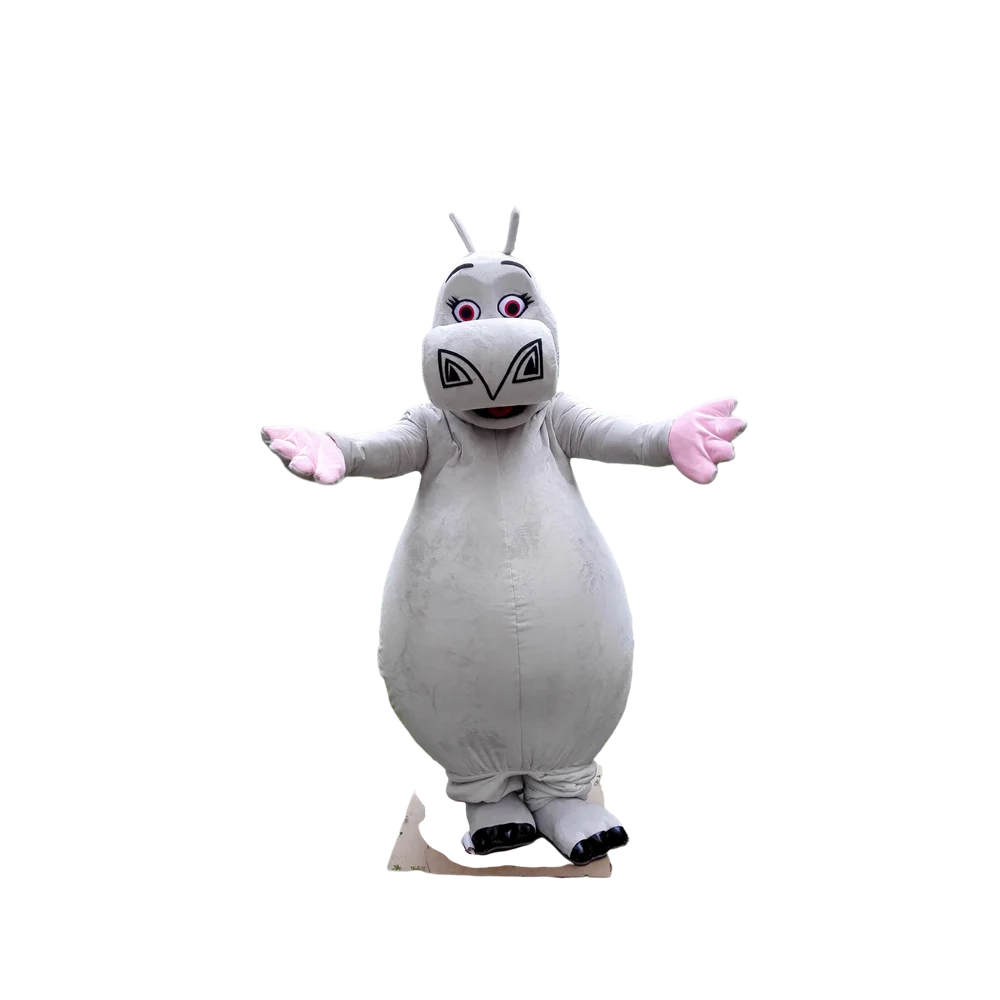 madagascar ippopotamo costume della mascotte gloria fantasia personalizzata costume anime cosplay kit mascotte tema vestito operato carnevale costume41538