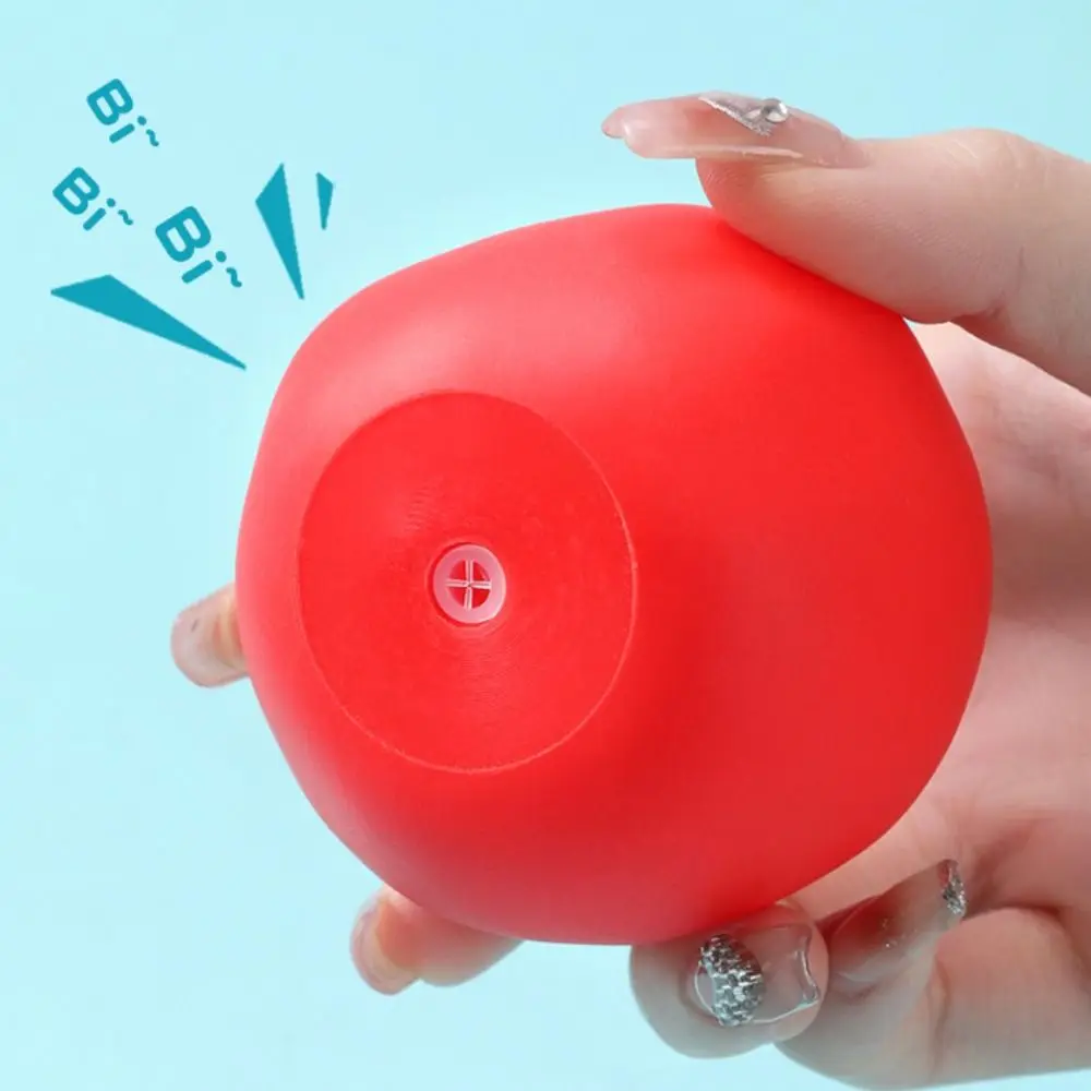 

Vinyl Simulated Fruit Pinching Toys Kneading Sound Vegetable Baby Bath Toys Elastic Handmade Fruit Play Water Bath Toy