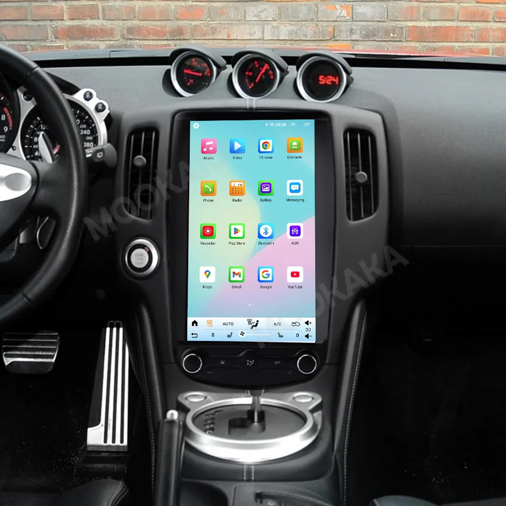 13.6 Inch Android Screen Car Multimedia Player For Nissan 370Z 2009~2021 Car Radio Stereo GPS Navigation CarPlay Auto Head Unit