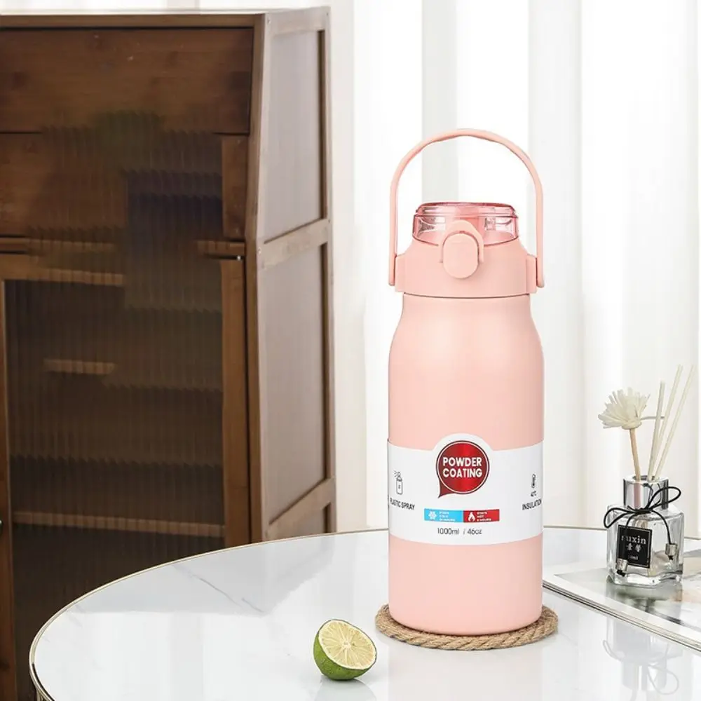 

Large Capacity Thermal Water Bottle 1200ml Leak Proof Sports Thermos Bottle 316 Stainless Steel Keeps Cold and Heat Vacuum Flask