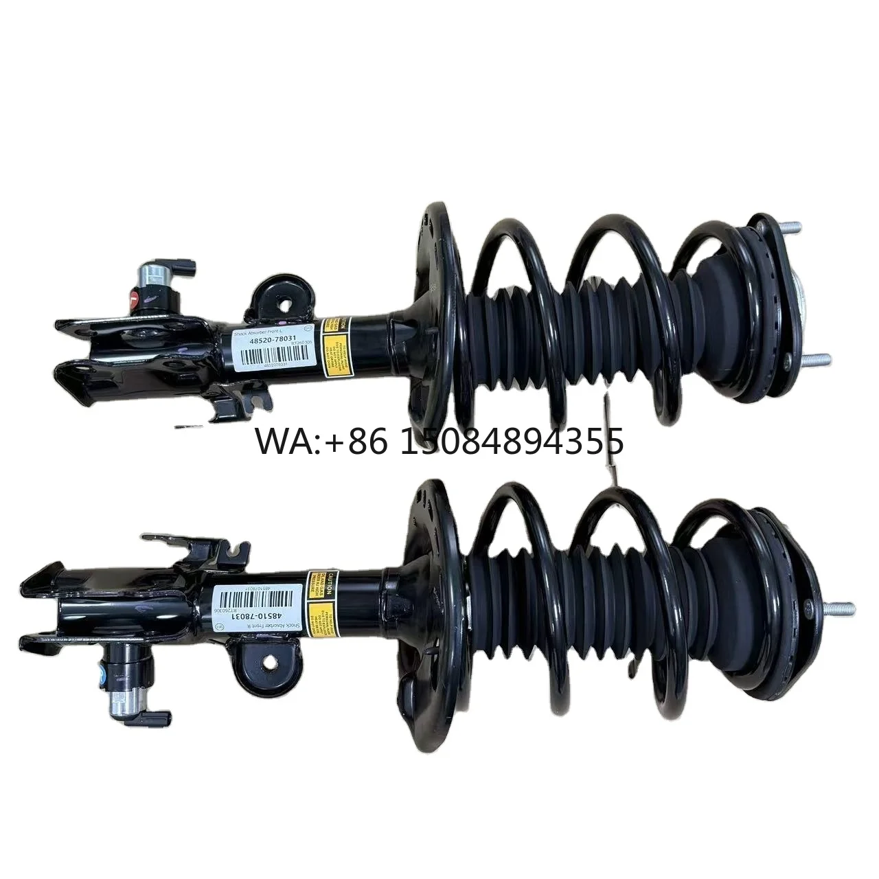 48520 78031 48510 78031 2PCS Front Shock Absorber Strut Electric Assembly for NX200 NX300 with ADS 2014 2021