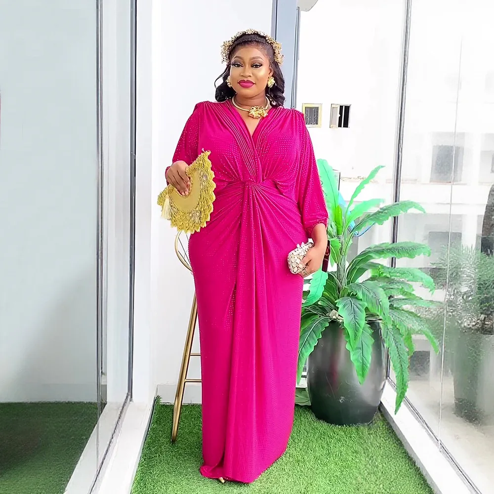 Элегантные африканские платья для женщин, новинка 2023 года, африканская одежда больших размеров, Турция, длинное платье для свадебной вечеринки, Дашики, Анкара, наряды, халат