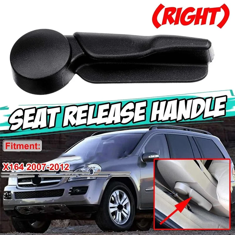 YSUN-Auto Hinten Rechts Sitz Entriegelung Griff Einstellung Griff Auto Sitz Einstellung Griff Für Mercedes GL-Klasse GL350 450 550 16492