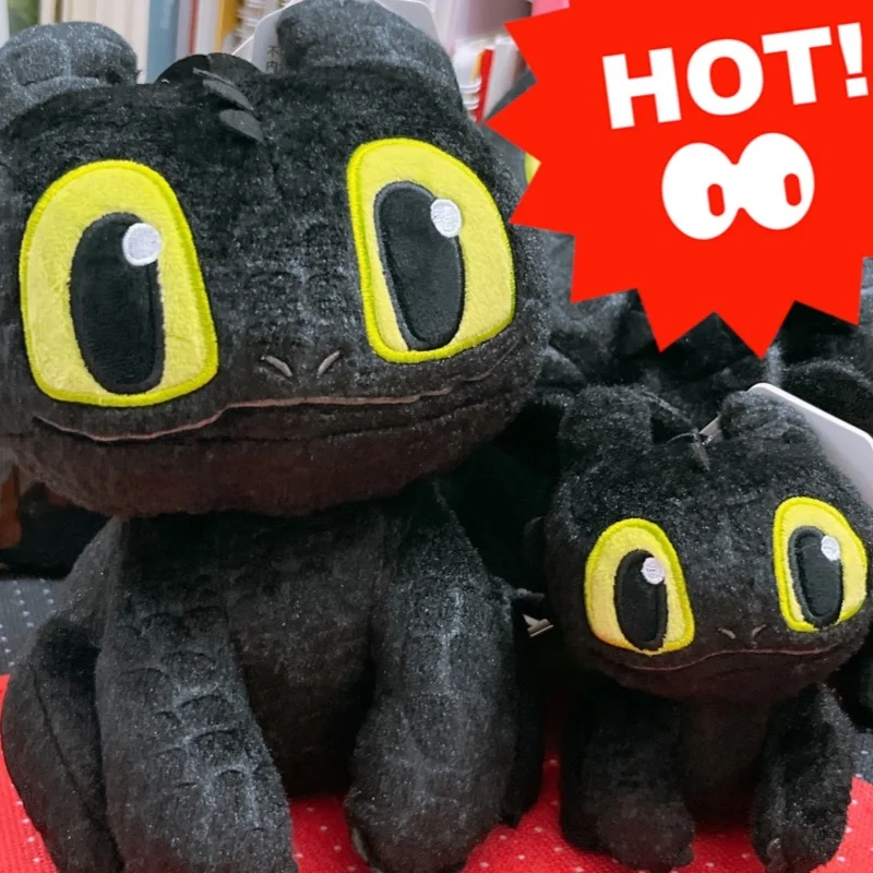 

Новая плюшевая игрушка Potdemiel, беззубий тренажер дракона, крутой ночной навес, мягкая кукла, подвесное украшение для детей и фанатов, подарки