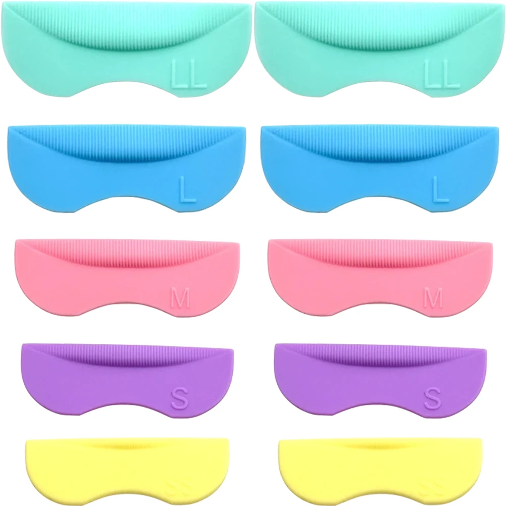 

5Pairs Eyelash Curling Aid LiftSupplies ReusableSiliconePads LiftingRods PermingCurler BeautyTools EyelashLiftKits pads