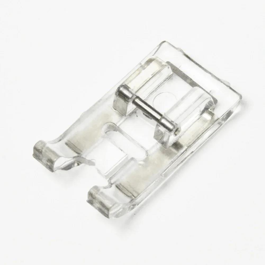 Household Presser Foot Satin Interwoven Presser Foot Sewing Dense Stitches Transparent Appliqué Versatile For Home Use