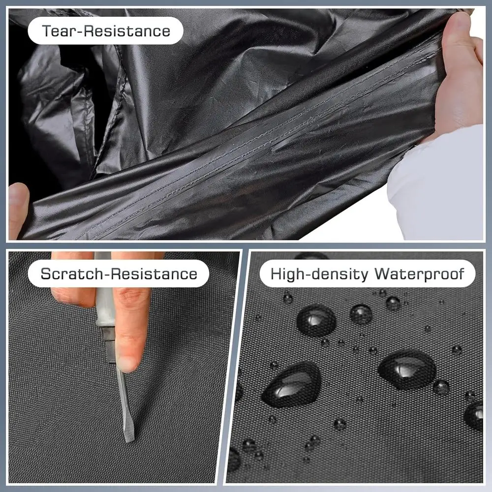 2021-2025 Grand Cherokee L All-Weather SUV Cover with Zippered Door, Reflective Strip, and UV Protection