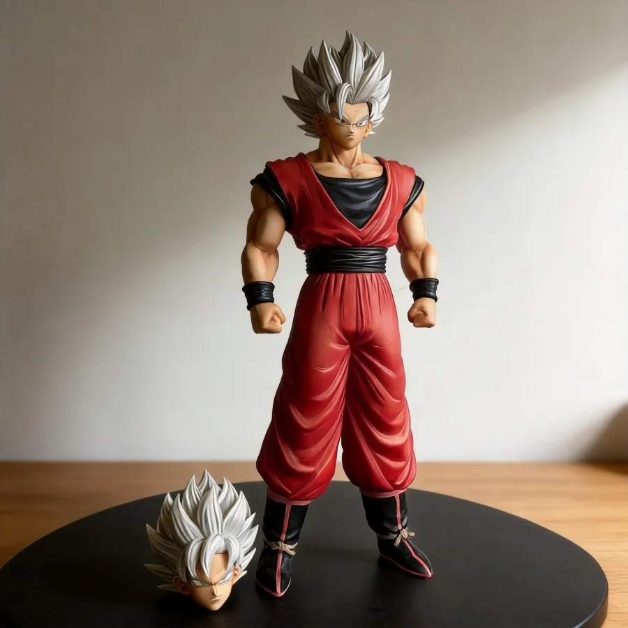 

Аниме-фигурка Драгон Болл Сон Гоку (Супер Сайян 1/Супер Сайян 2), 31 см, коллекционная модель, настольное украшение