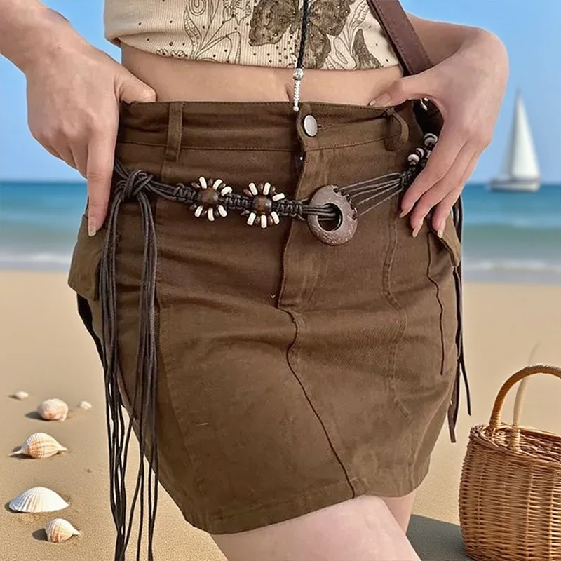 

Женский пояс для платья в богемном этническом стиле, винтажное украшение, платье, аксессуар для затягивания талии, праздничные подарки, cinturones de mujer