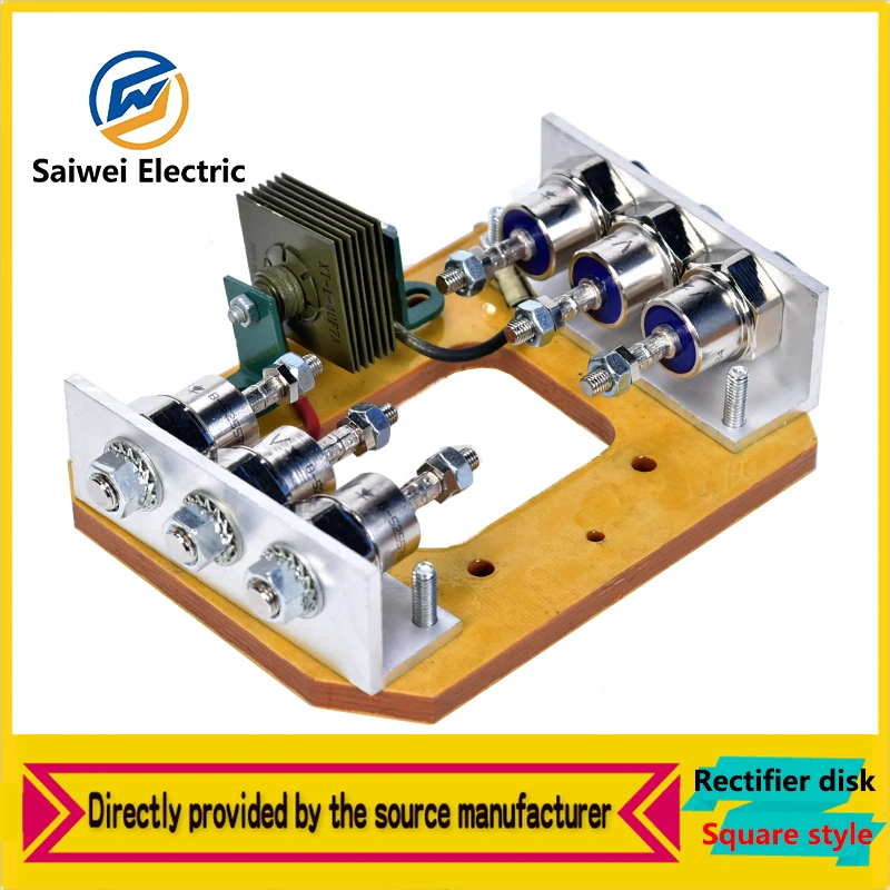 XT-1-40F7A XT-1-40F12A 1000KW To 3000KW Marathon Generator Rectifier Wheel Module With Rotating Diode Surge Suppressor