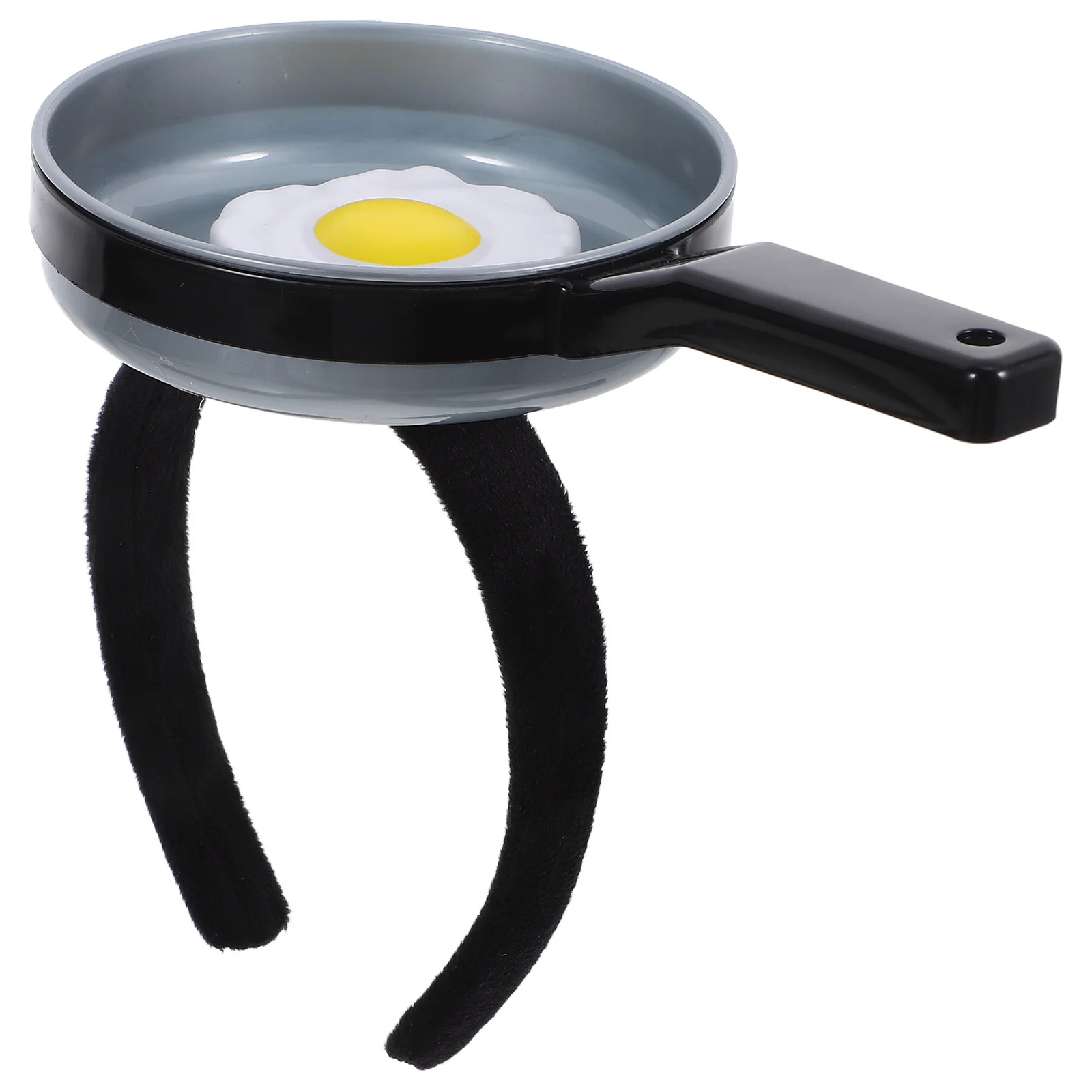 

Frying Pan Shaped Headband Unique Party Birthday Wedding Event Photo Booth Prop Fun Novelty Dress Up Accessory Pan