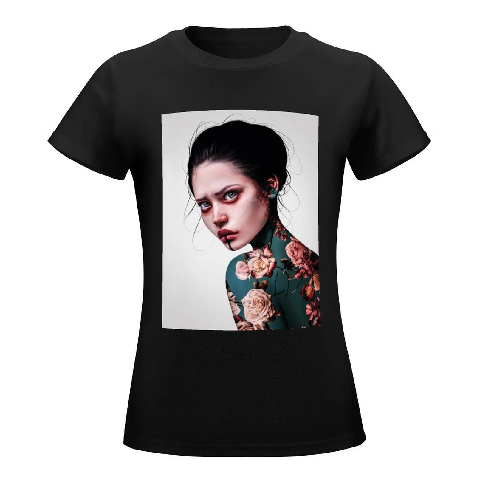 Morrows Thoughts T-Shirt lady clothes shirts graphic tees tees Female clothing Women's cotton t-shirt