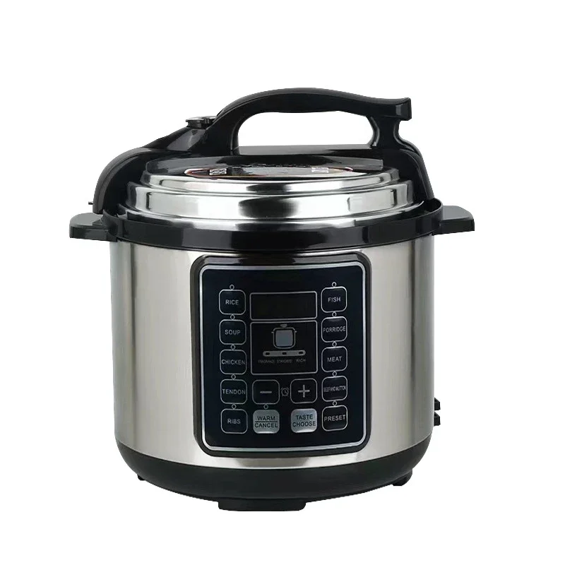 110V/220V Smart Electric Pressure Cooker Multifunctional Large Capacity for Home Use  6L