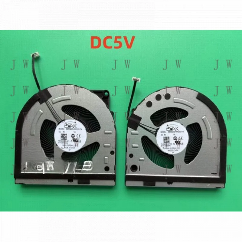 DDW الأصلي لينوفو لوك 15IAX9 15IRX9 15IAX9I وحدة المعالجة المركزية + وحدة معالجة الرسومات مروحة التبريد R + L DC5V