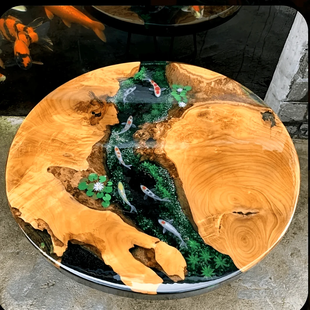 Big Oversized Resin Molds, 14.0inch Large Silicone Mold for Charcuterie Boards, Large Round Epoxy Table Mold Suitable for River Tables, Charcuterie Boards, Cutting Boards, And Home Art Decoration