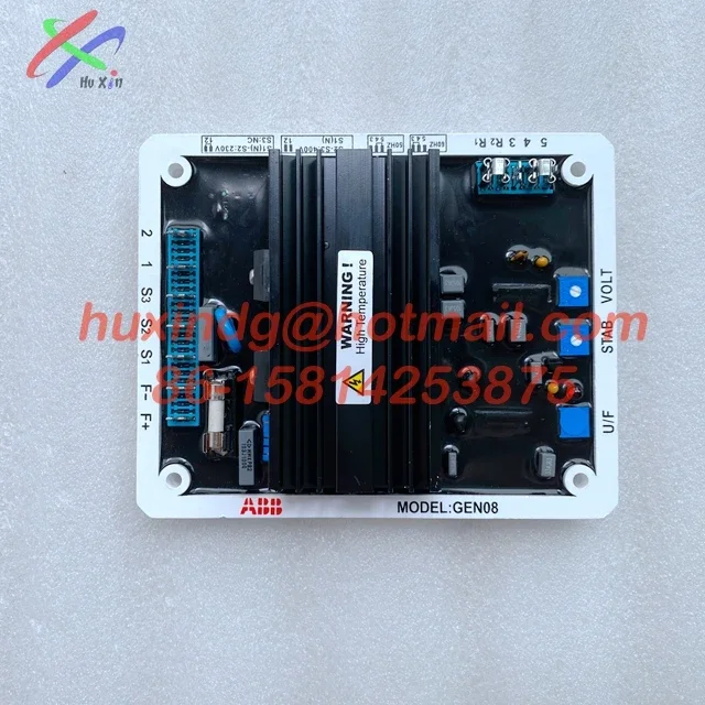 ABB avr Model GEN08 auto voltage regulator voltage control board for Marine Diesel genset generator spare parts