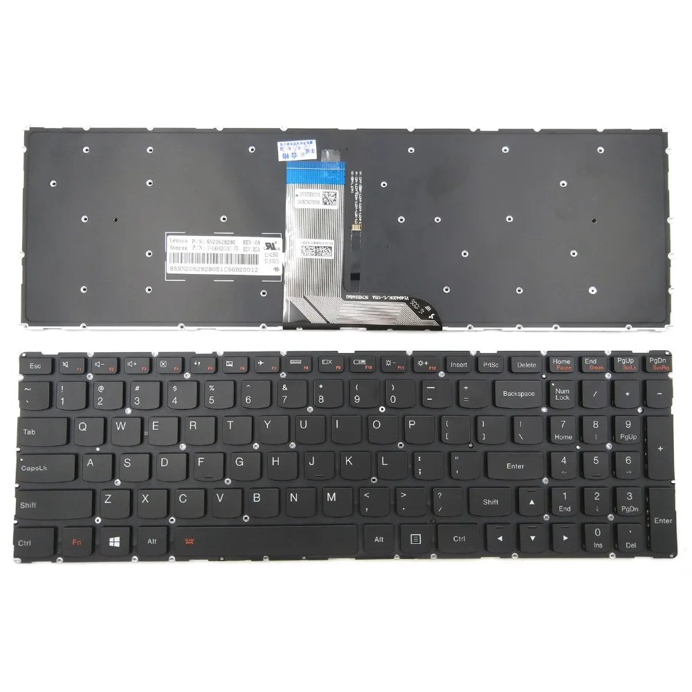 

New For Lenovo IdeaPad 700-15 700-15ISK 700-17ISK 700-17 Series Laptop Keyboard US Backlit