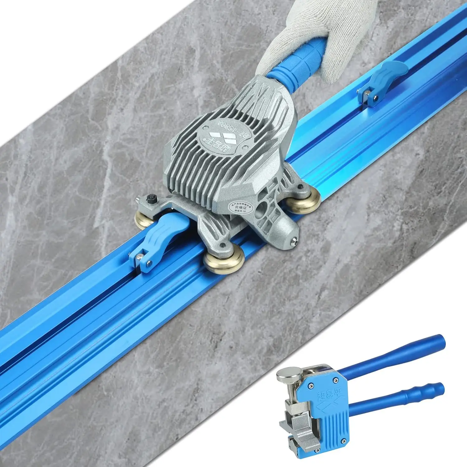 Ceramic Tile Cutter Machine - Manual Cutting Tool For Large Ceramic Porcelain Up To 87