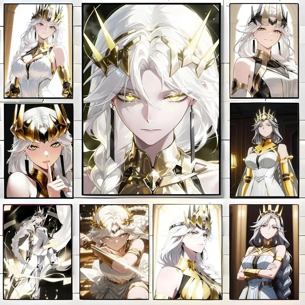 Anime Character QUEEN To Be Hero X Poster Self-adhesive Art Waterproof Paper Sticker Coffee House Bar Room Wall Decor
