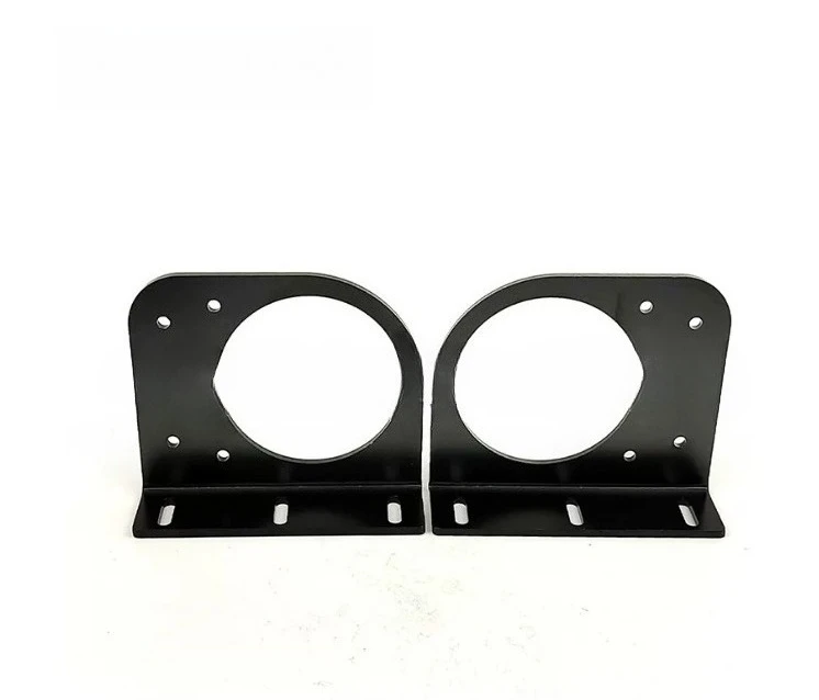 Steel mounting plate brackets are used for the mounting plates of electric wheelchair motors ranging from 75 RPM to 120RPM