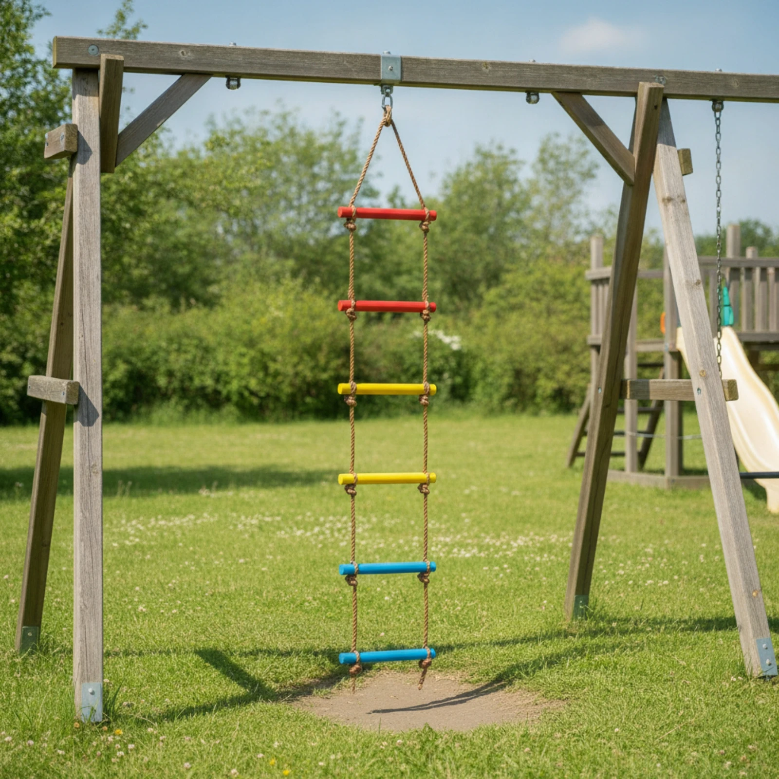 Climbing Rope Ladder with Plas - Rope Climb review and price