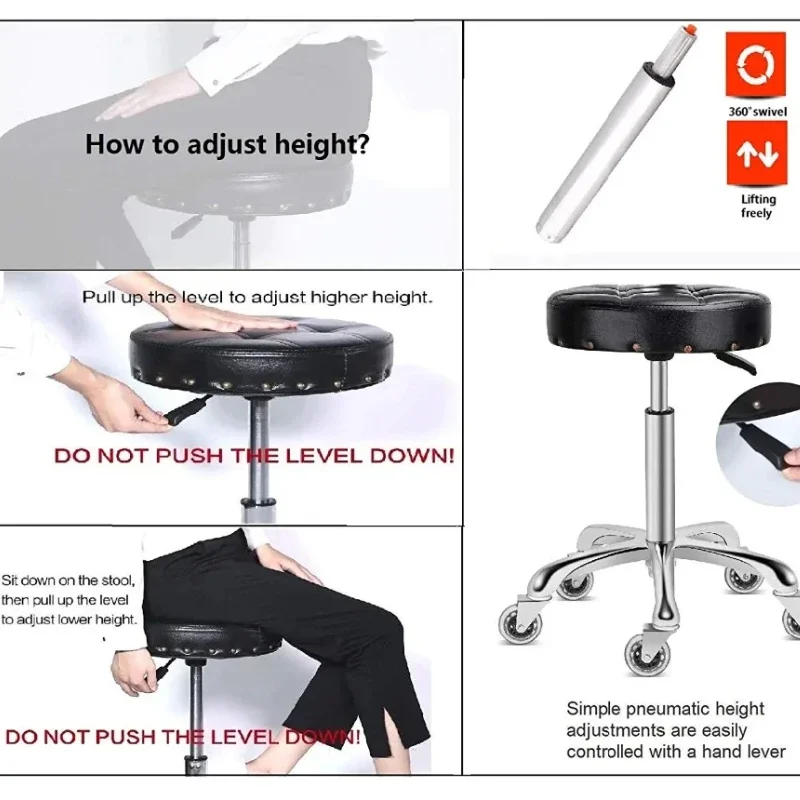 Brand New The 4th Generation Chair Lifter Hydraulic Rod Cylinder Replacement Pneumatic Shock Office Chair Parts