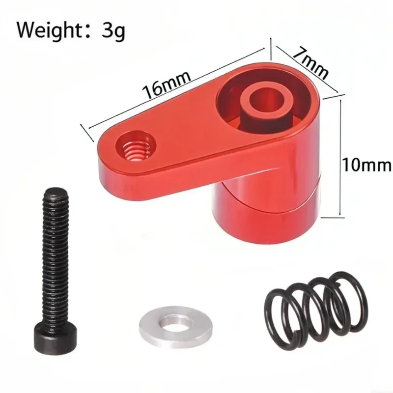 Racing RC Truck Aluminum Servo Saver Servo Arm Servo Horn for Arrma 1/14 1/16 1/18 Granite Mojave Typhon Grom - Image 3