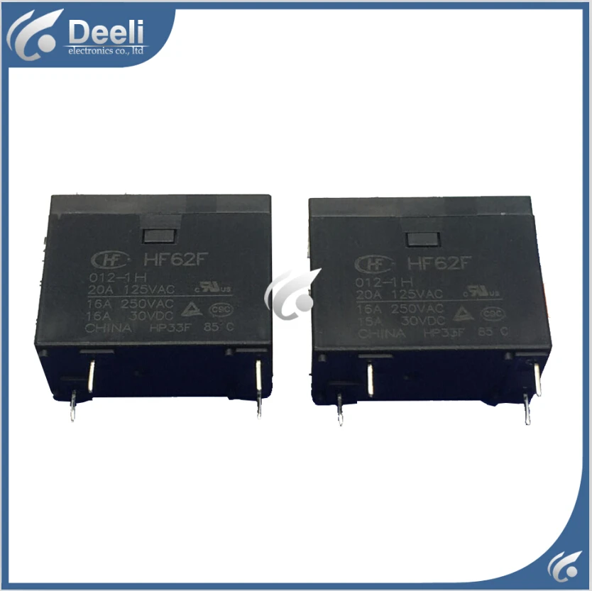 

5 шт./компл., хороший рабочий оригинал для JQX-62F-012-1H DC Mini Power Relay