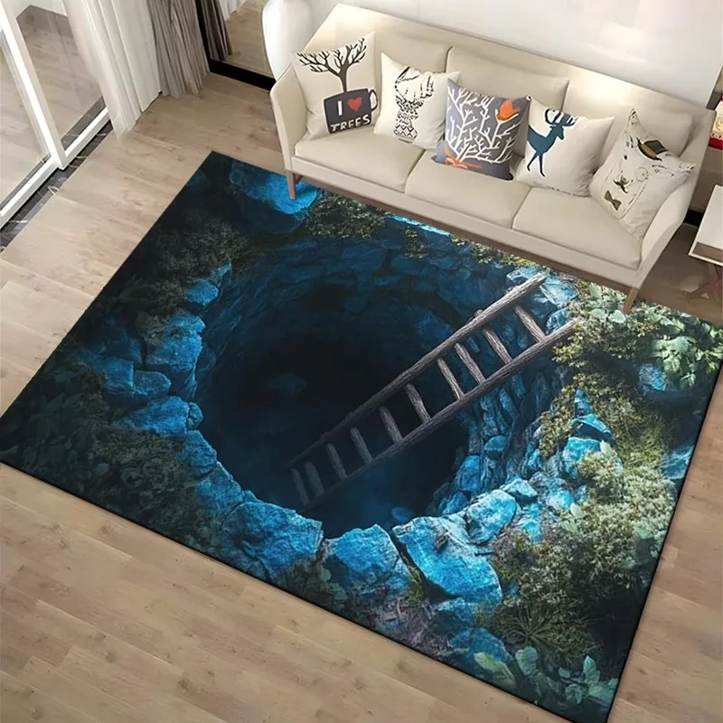 3D Visual Doormat Prank Porch Decoration Doormat Carpet for Living Room Home Decor Sofa Table Kids Rug Anti Slip Chair Floor Mat