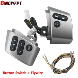 84250-35070 New Steering Wheel Control Button With Wire For Toyota FJ Cruiser 2006-2020 Volume Mode Function Switch
